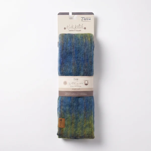 Winter Multicolor Infinity Scarf – Case of Four – image 4