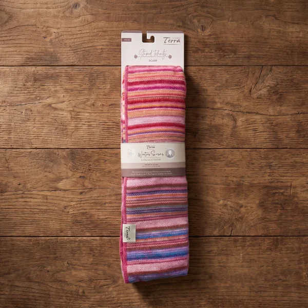 Striped Infinity Fall Scarf – Case of Four – image 3