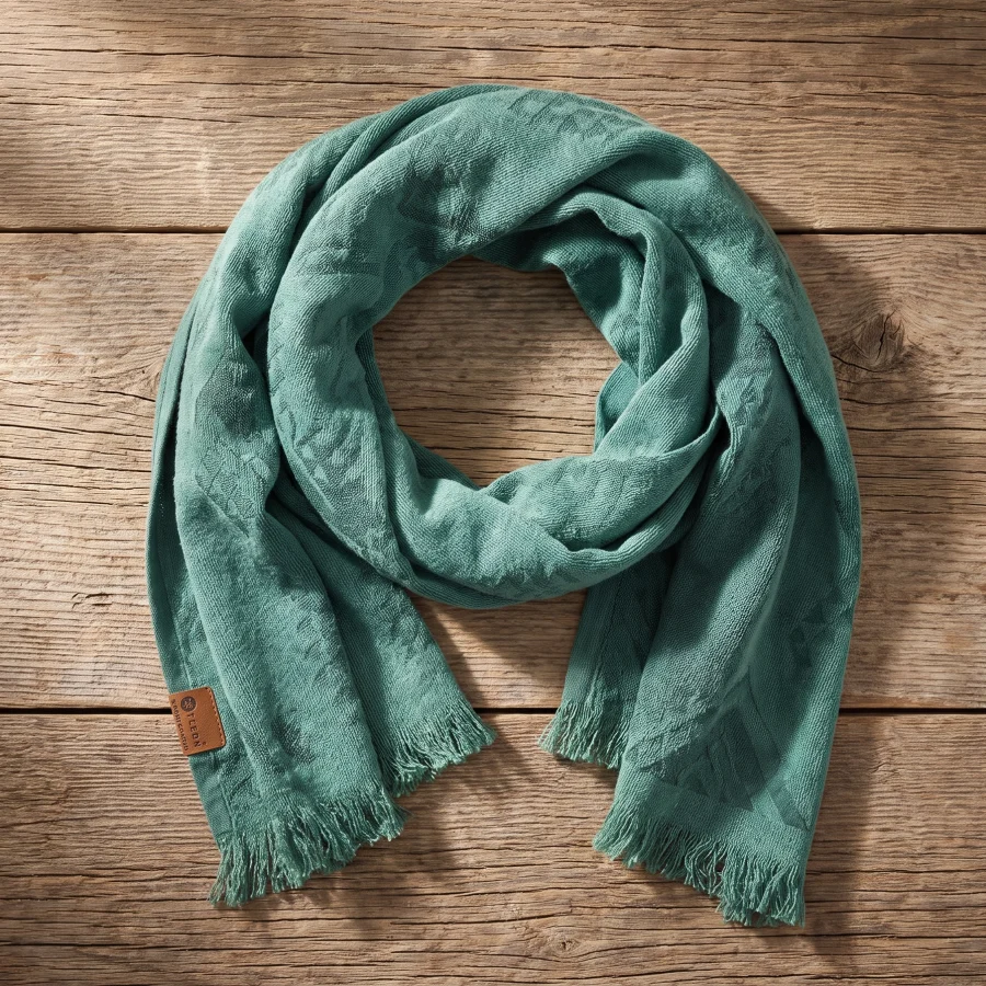 Alternative view of Fall Indigenous Open Scarf- Case of Four