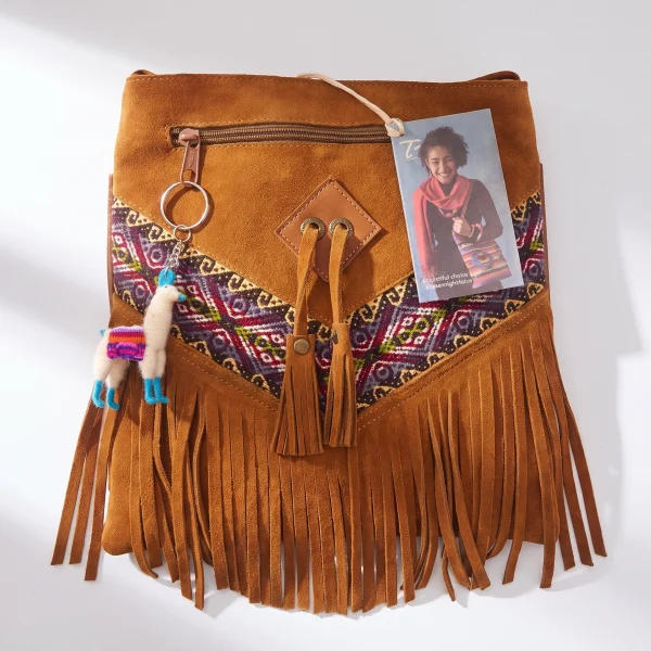 Suede Tassle Crossbody – Case of One – image 8