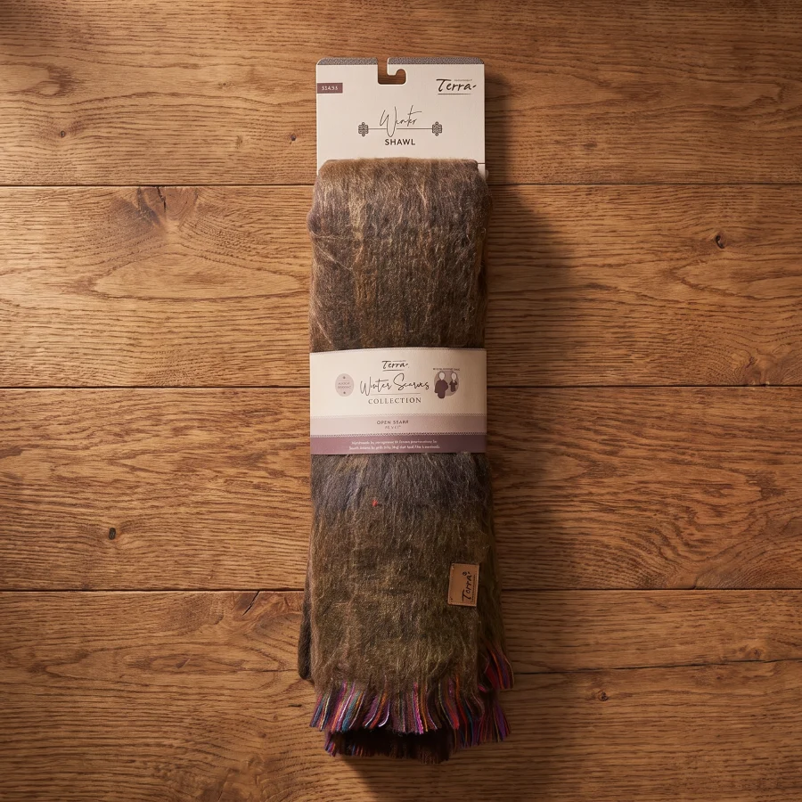 Alternative view of Winter Shawl - Case of Four