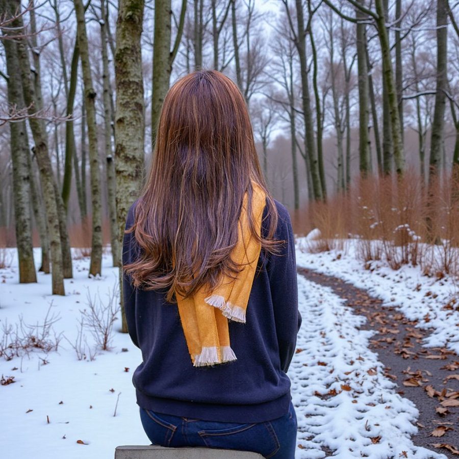 Alternative view of Handwoven Petite Soft Scarf - Case of Four
