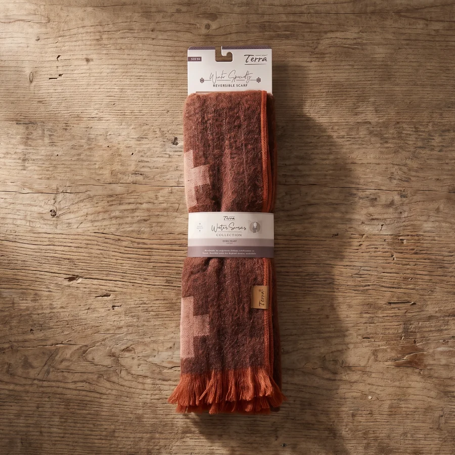 Alternative view of Winter Specialty Reversible Scarf - Case of Four