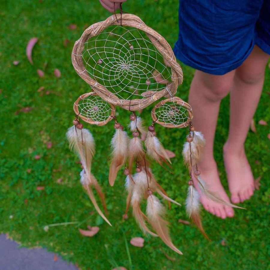 Alternative view of Large Dreamcatcher - Case of Four