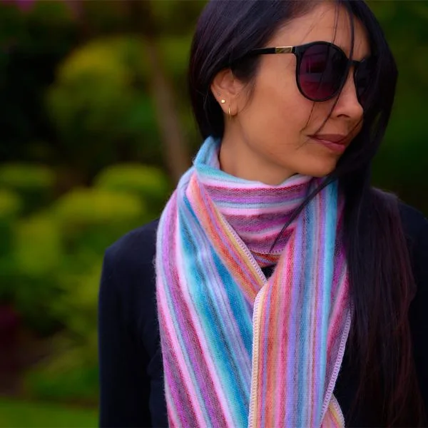 Handwoven Open Scarves – Case of Four – image 7