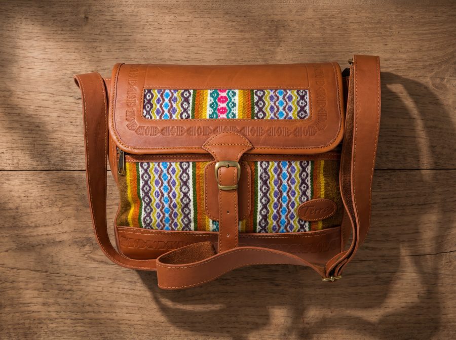 Wool Leather Saddle Crossbody - Case of One