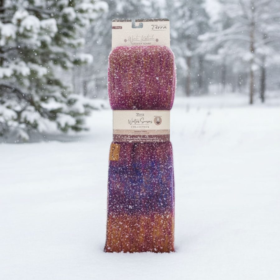 Winter Multicolor Infinity Scarf - Case of Four