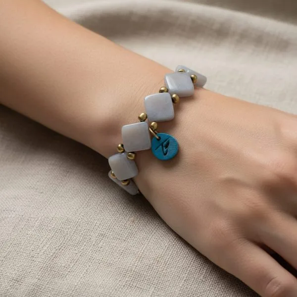 Tagua & Seed Cord Bracelets – Assorted, Case of Four – view 5