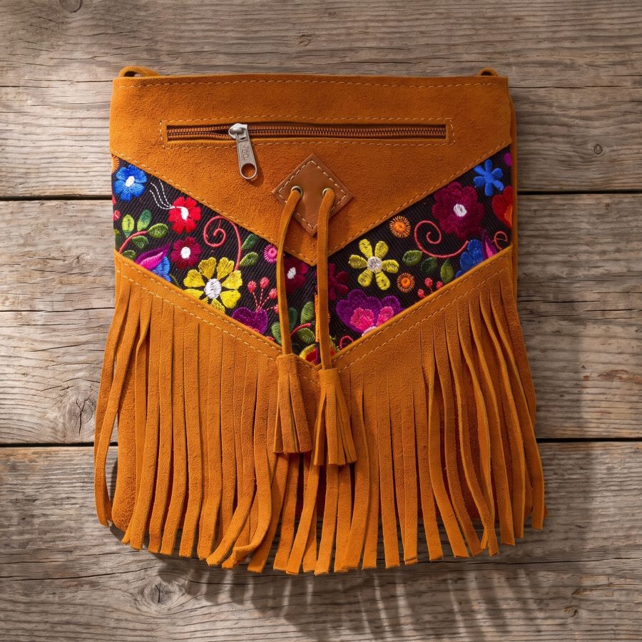 Suede Tassle Crossbody - Case of One