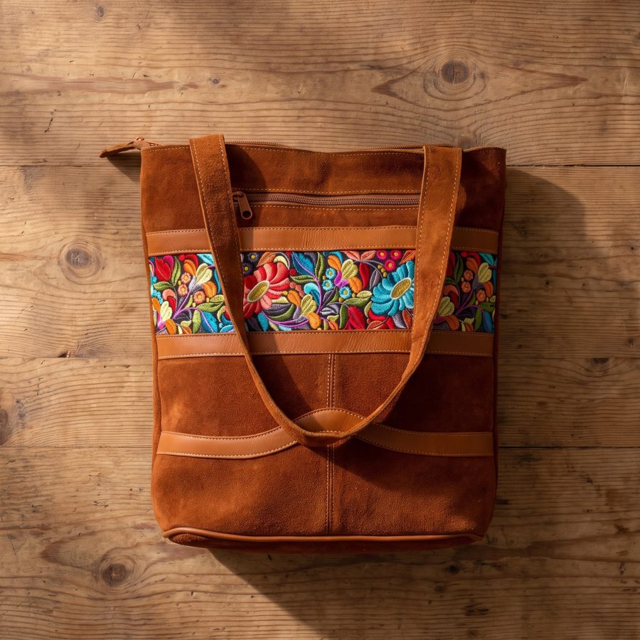 Leather Shopper Tote Handbag - Case of One