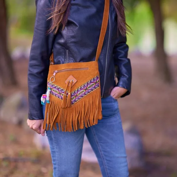 Suede Tassle Crossbody – Case of One – image 6