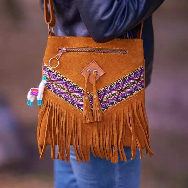 Suede Tassle Crossbody – Case of One – image 3