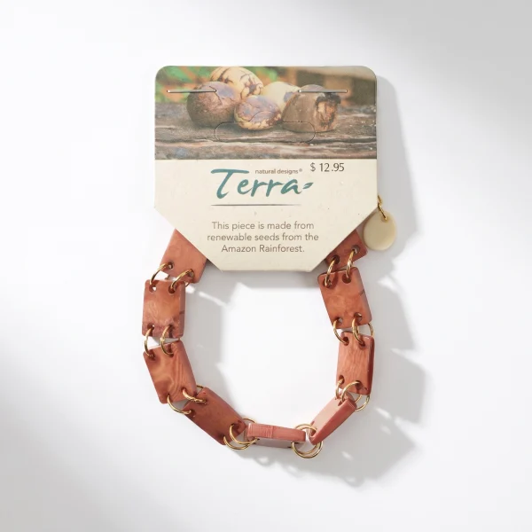 Tagua & Seed Chain Bracelets – Assorted, Case of Four – view 8