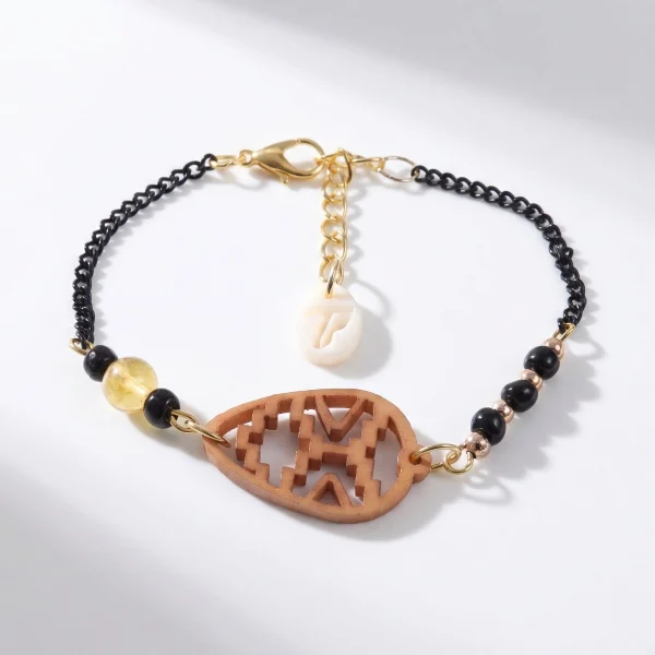 Tagua, Seed & Leather Bracelets – Assorted, Case of Four – view 13