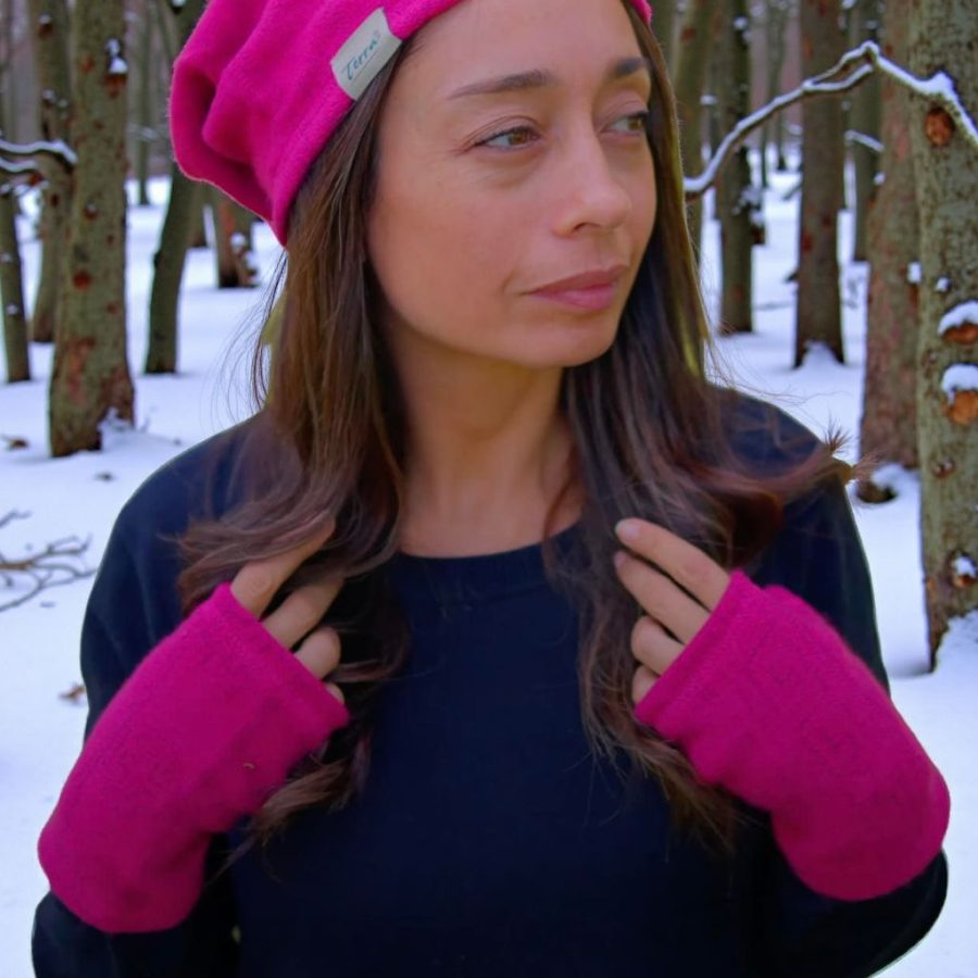 Alternative view of Fingerless Fall Gloves - Case of Four