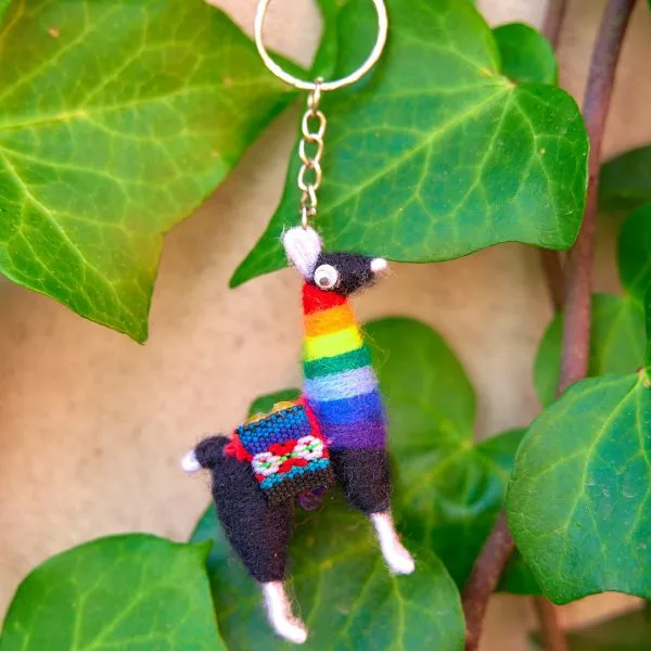 Llama Keychain – Case of Four – image 7