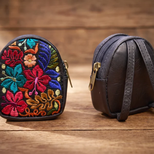Leather Coin Purse Backpack – Case of Four – image 10