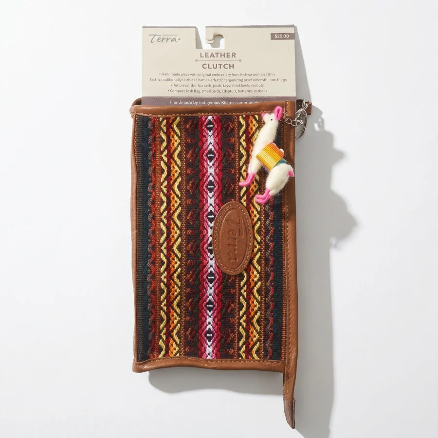 Alternative view of Leather Clutch - Case of Two