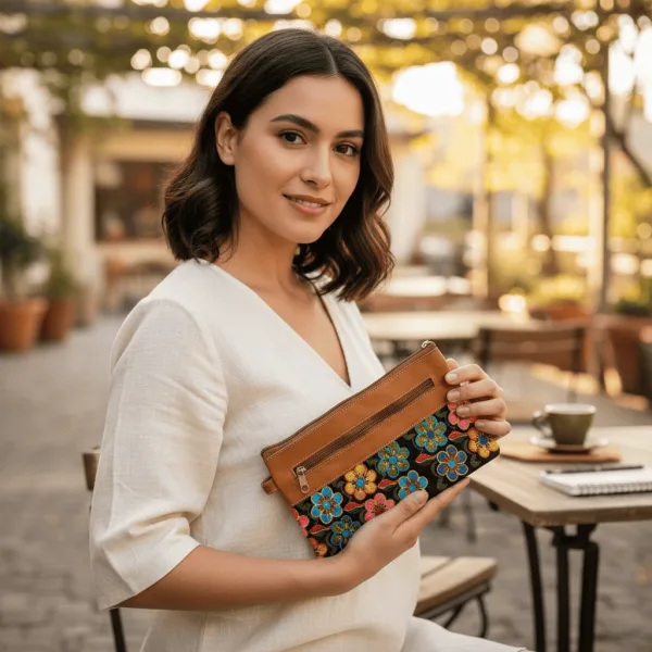 Leather Clutch – Case of Two – image 5