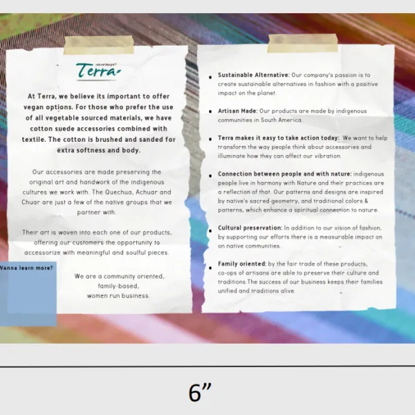 Info Cards – Vegan Bags 2021 (6X4”) – image 4