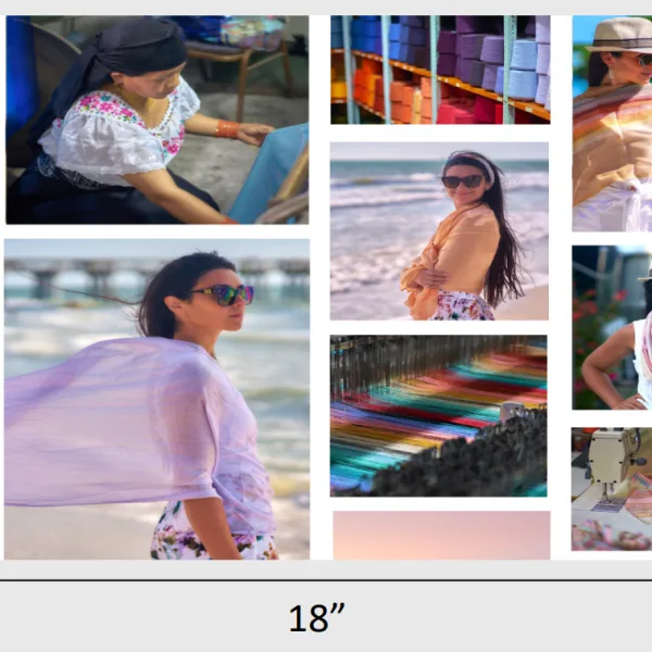Large Signage – Thin Scarves 2022 (12X18”) – image 3
