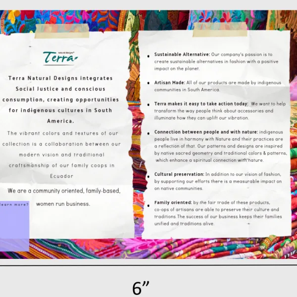 Info Cards – Thin Scarves 2021 (6X4”) – image 4