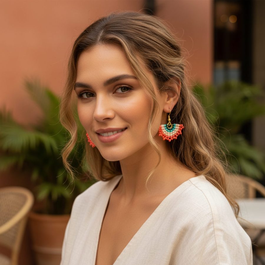 Alternative view of Petite Beaded Earrings $14.95 - $8.25 pair - Case of Four