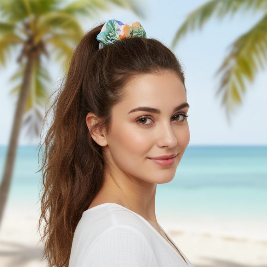 Alternative view of Oversized Scrunchie - Case of Four