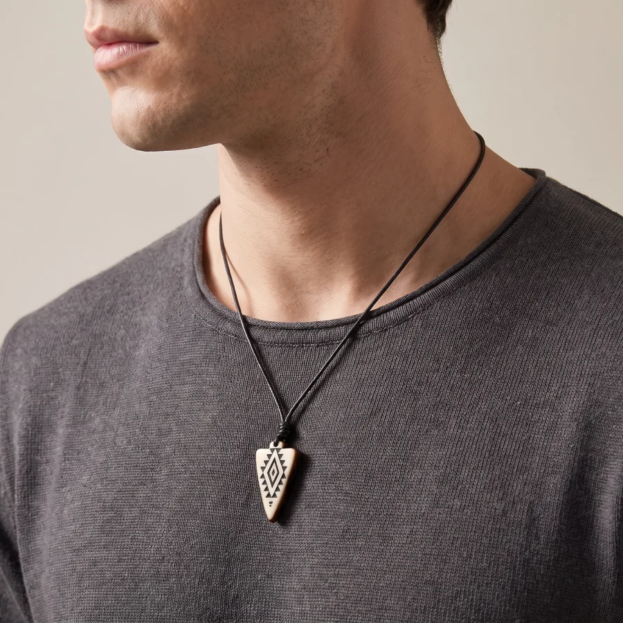 Alternative view of Unisex Tagua Pendant - Case of Four