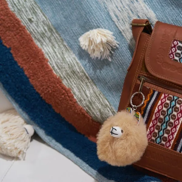 Alpaca Pom Pom Keychain – Case of Four – image 7