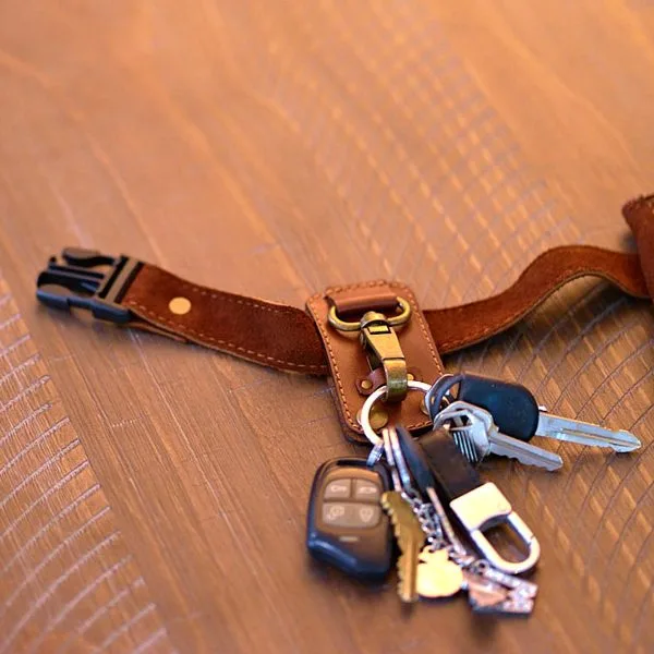 Belt Leather Keychain – Case of Four – image 10