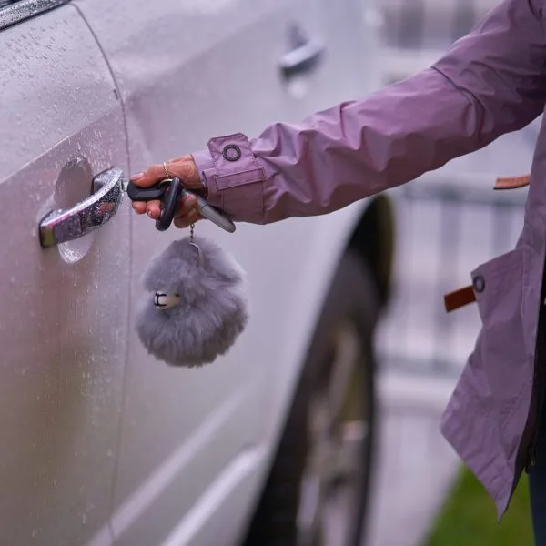 Alpaca Pom Pom Keychain – Case of Four – image 6