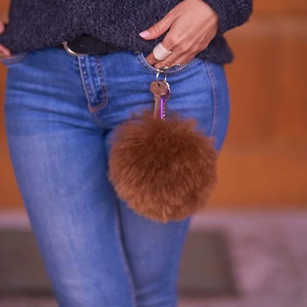 Alpaca Llama Keychain – Case of Four – view 6