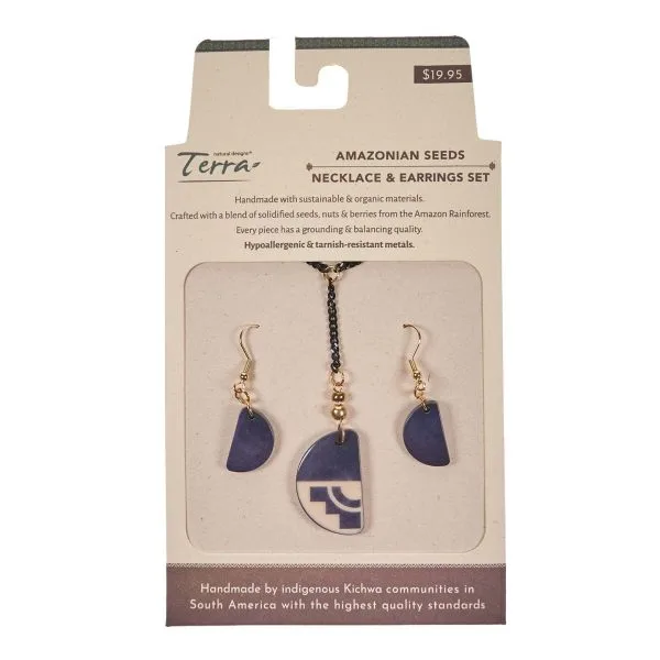 Tagua & Seed Necklace Sets – Case of Four – view 18