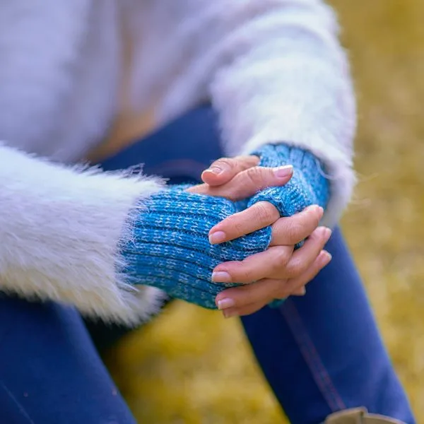 Winter Knit Wrist Warmers – Case of Four – image 3