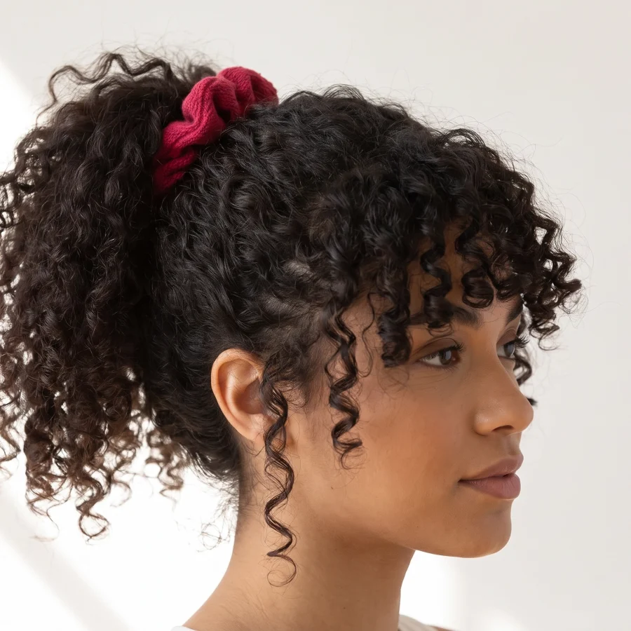 Alternative view of Loomwave Fall Scrunchies - Case of Four