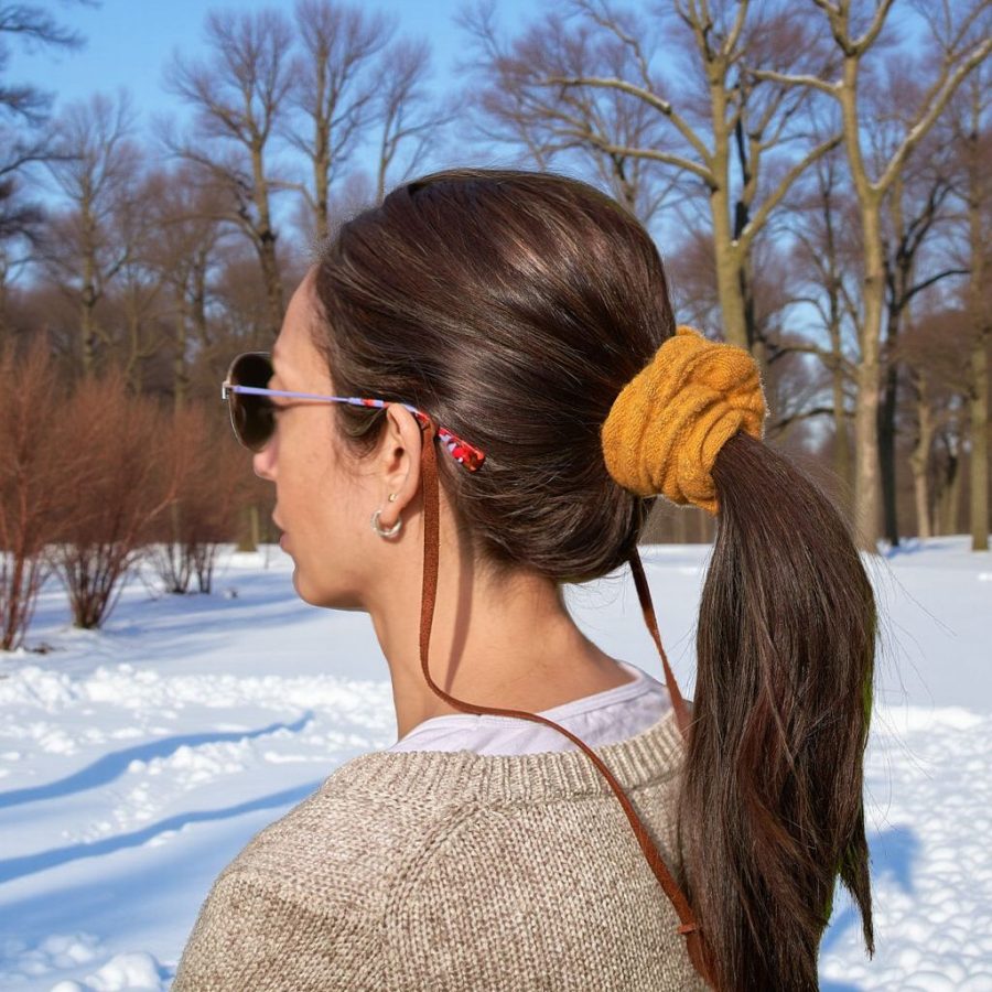 Alternative view of Loomwave Fall Scrunchies - Case of Four