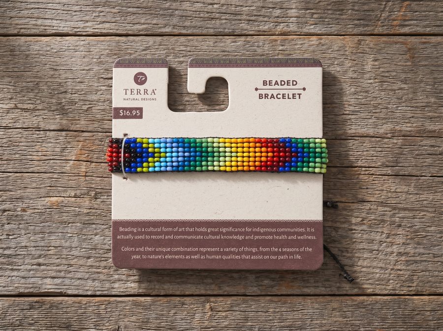 Medium Beaded Bracelet $16.95 - $9.30 each - Cases of Four