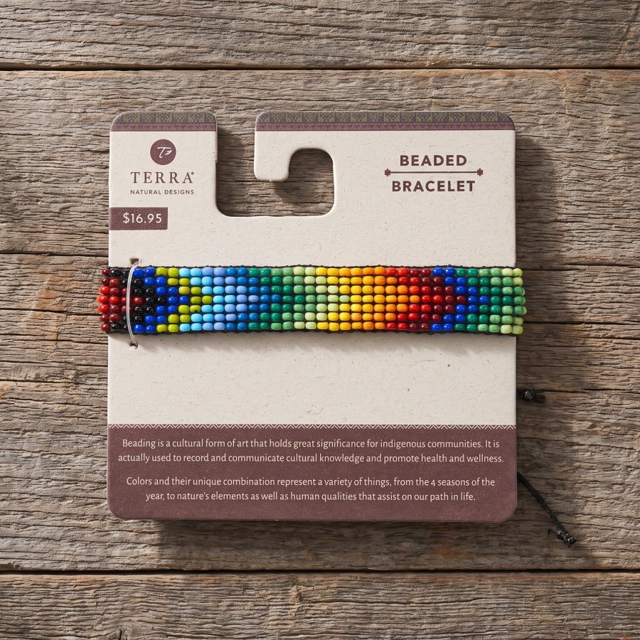 Medium Beaded Bracelet $16.95 - $9.30 each - Cases of Four