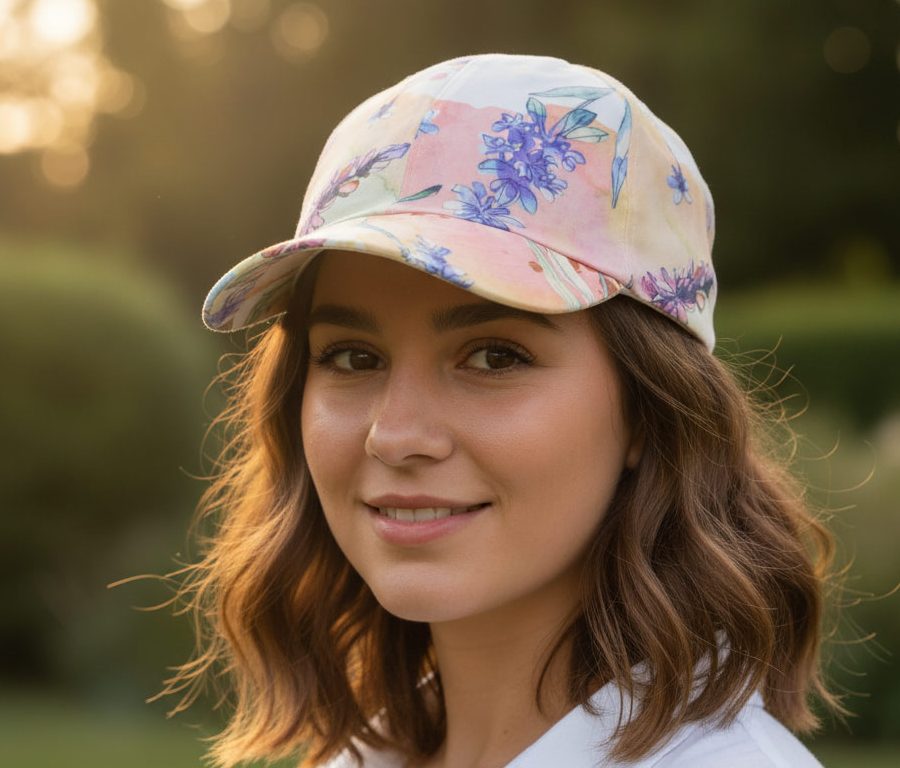 Alternative view of Foldable Cap - Case of Four