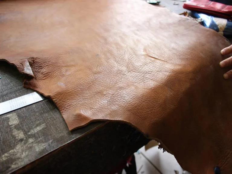 Ethically sourced leather