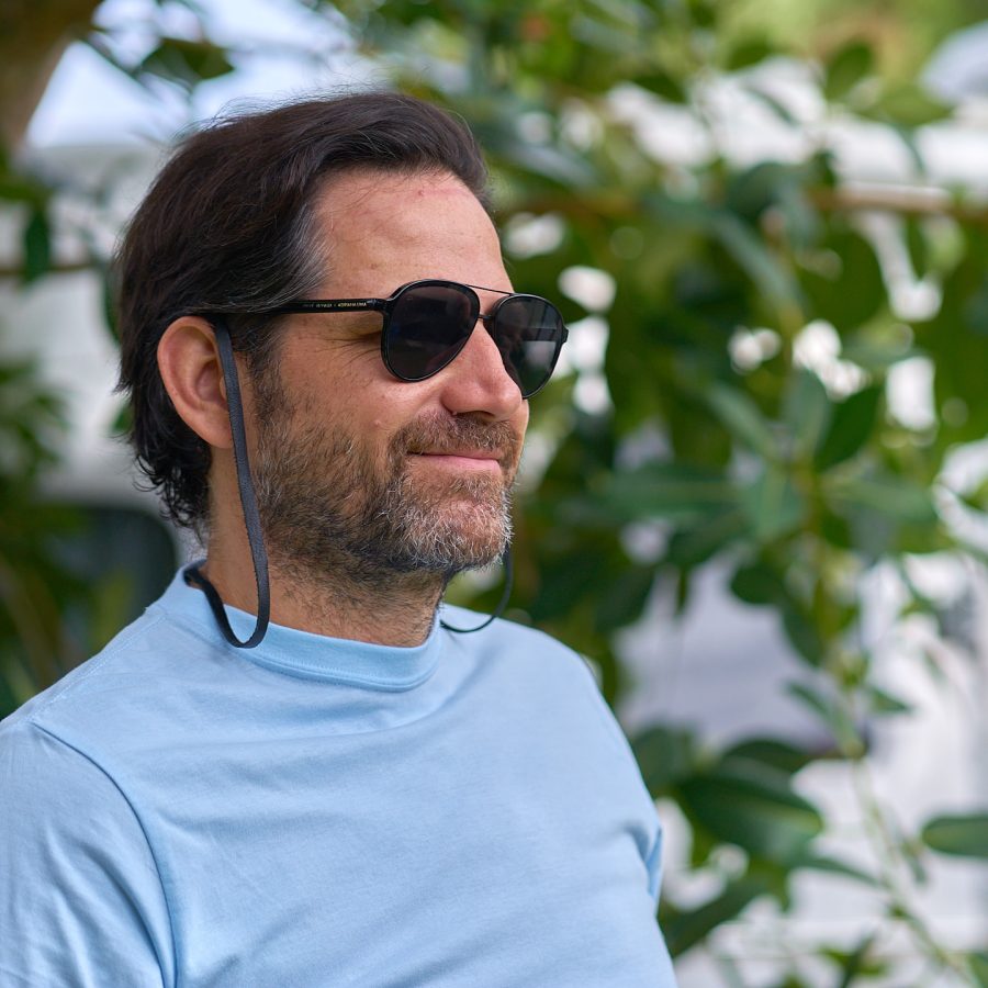 Alternative view of Leather Sunglass Lanyard - $8.95 - $4.95 each - Case of Four