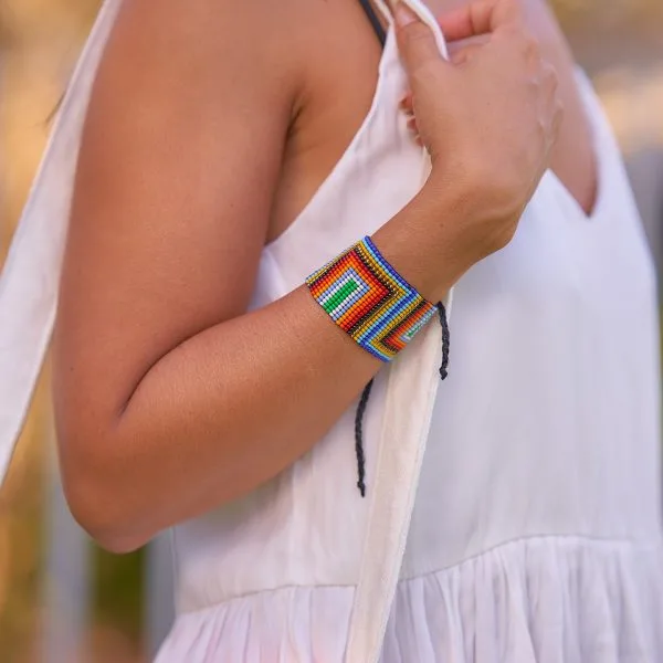 Large Beaded Bracelet – Case of Two – image 4