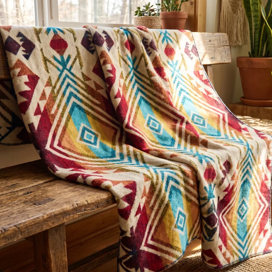 Alternative view of Large Blanket - $59.95 - Case of one