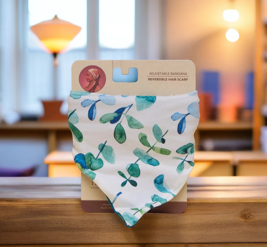Adjustable Bandana + Reversible Hair  Scarf - Case of Four