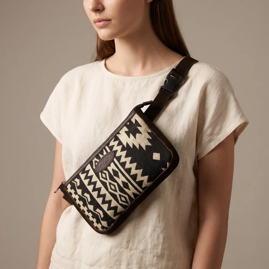 Alternative view of Aguayo Suede Belt Bag - Case of Two