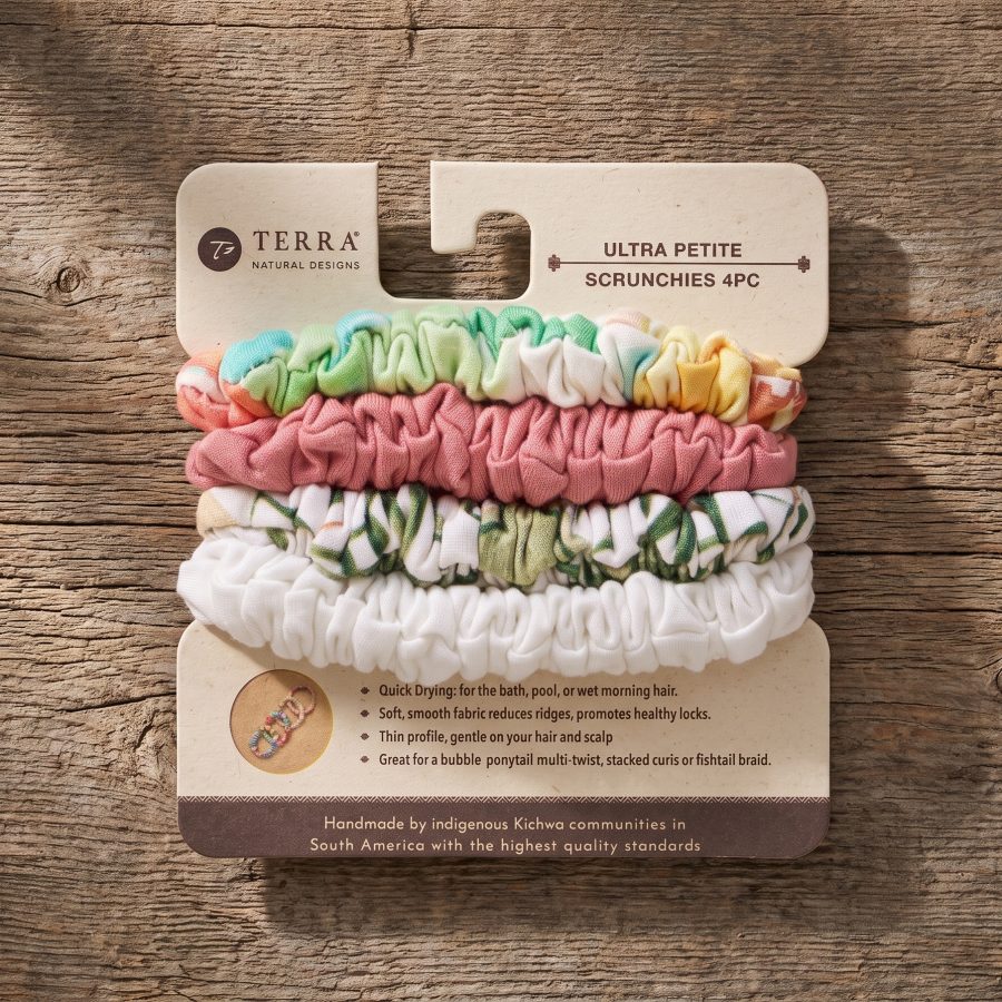 Ultra Petite Scrunchie 4PC -  Case of Four