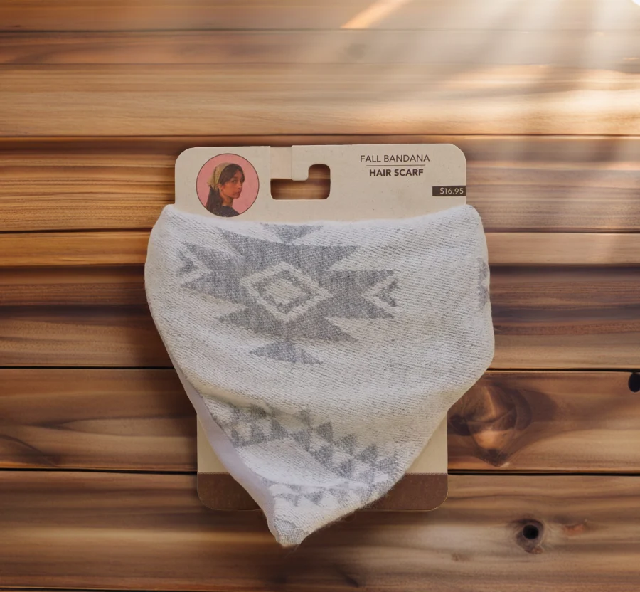 Fall Bandana Hair Scarf - Case of Four
