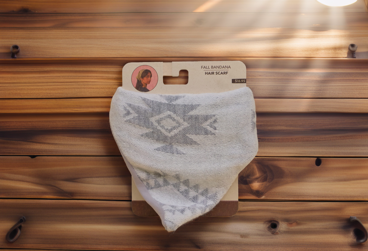 Fall Bandana Hair Scarf IA