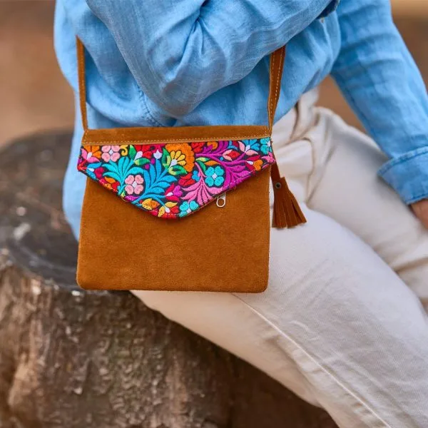 Suede Mini Flat Purse – Case of Two – view 4